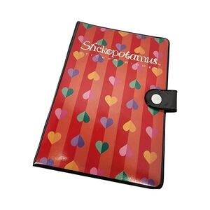 Vintage Stickopotamus Sticker Binder Organizer with‎ over 1,400 Stickers Lot